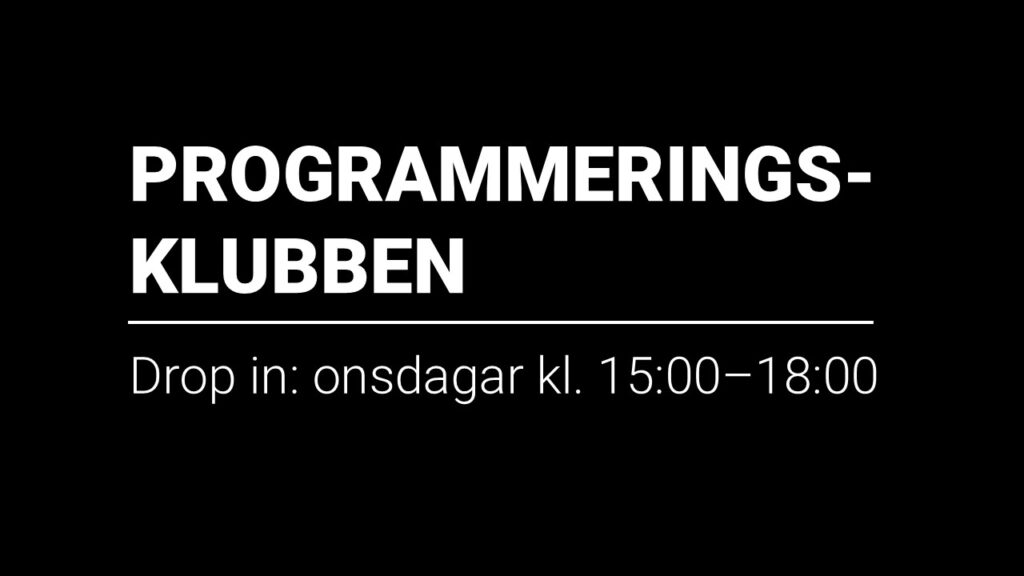 Programmeringsklubben